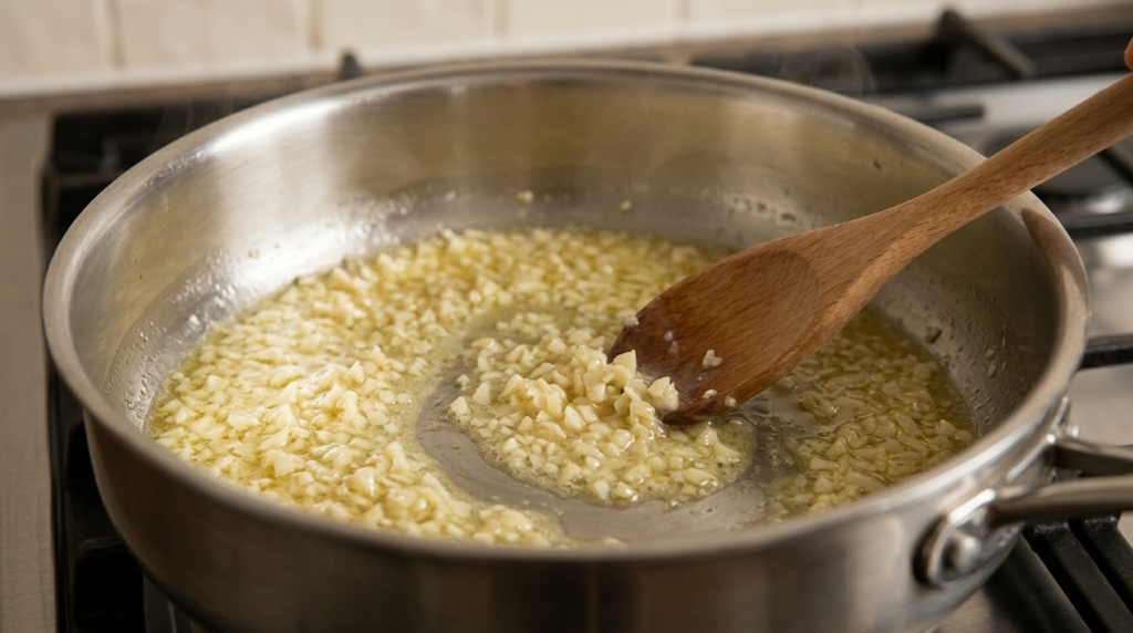 Cook the Garlic