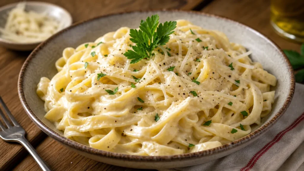 Conclusion 2 ingredient Alfredo sauce