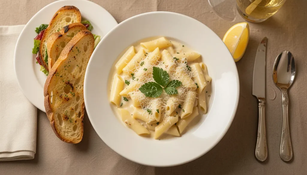 What to Serve with Penne Alfredo